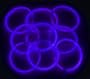 8" Lumistick Glowsticks Light Stick Bracelets BLUE (300 bracelets)