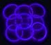 8" Lumistick Glowsticks Glow Stick Bracelets BLUE (Tube of 100)