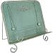 Blue Aged Metal Cookbook Stand