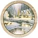 Deer Creek Cottage - Thomas Kinkade Collection Coaster Set