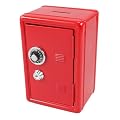 Spardose TRESOR rot - mit Zahlenschloss + Schl�ssel