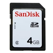 Sandisk 4GB Secure Digital SD HC Memory Card (SDSDB-4096, BULK, No Reader)