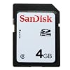 Sandisk 4GB Secure Digital SD HC Memory Card (SDSDB-4096, BULK, No Reader)