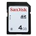 Sandisk 4GB Secure Digital SD HC Memory Card (SDSDB-4096, BULK, No Reader)
