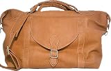 David King Leather 303 Top Zip Travel Bag