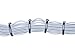 Outdoor Xtreme Heavy Duty Self-Locking Zip Ties Cable Ties,8-Inches,100-Pack