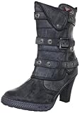 Mustang 1038606/200, Damen Fashion Halbstiefel & Stiefeletten, Grau (Stein 200), EU 39