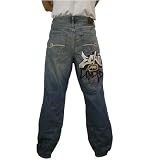 Marc Ecko - New Ecko Unlimited Mens Washed Light Blue Baggy Fit Jeans(0302201301857)