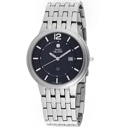 Swiss Military Hanowa Men's 06-5087-04-007 Rendezvous 316L Stainless Steel Black Dial Watch