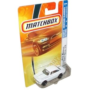 Mattel Matchbox 2007 MBX Heritage Classics 1:64 Scale Die Cast Metal Car # 4 - White Coupe Alfa Romeo Giulia Sprint GTA
