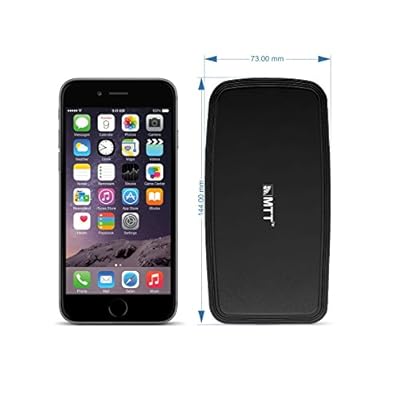MTT Airpower 15i High Capacity Dual USB Output 15000 mAH Powerbank [Most Compact 15000mAh Design] (15000 Black)