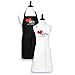 Mr. And Mrs. Aprons Est. 2016 with Heart Wedding Gift for Couples Bridal Shower Engagement Anniversary