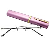 リーディンググラス 老眼鏡 シニアグラス 携帯用 DR-204-5 パープル