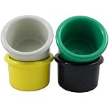 Crock-Style Plastic Bird Dish 28 oz 6-inch