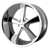 KMC KM701 20x10 Chrome Wheel Rim 5x4.5 with a 38mm Offset and a 72.60 Hub Bore.... by KMC