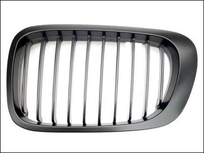 AutoTecknic Matte Black Front Grille - BMW e46 pre-facelift 3 series coupe/ M3