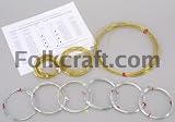 Hammered Dulcimer String Set, Model 16/15/4/2