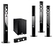 Crystal Acoustics PLASMA & THX-10SUBt System 5.1 Home cinema set of speakers Black Gloss