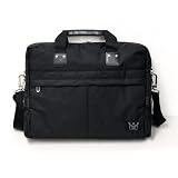 Apple MacBook MB404LL/A 13.3-inch Laptop Carrying CaseCrown Smart Briefcase with Shoulder Strap (Black)