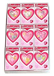 Necco Sweetheart 1 oz Box 72ct by New England Confection Co