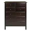 babyletto Newhaven 5-level 7-drawer Dresser in Dark Chocolate