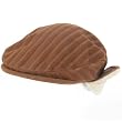 New Winter Sherpa Ear Flaps Ivy Driver Cabbie Hat Amber Medium Large