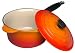Le Creuset Enameled Cast-Iron 2 3/4 Quart Saucepan, Flame