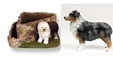 Australian Shepherd (Blue) Triangle Planter