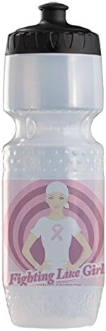 Sports Beverage Water Cycle Bottle Fighting Like Girls Cancer Awareness