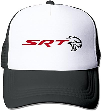 Stylish Dodge Challenger SRT Hellcat With Mesh Back Black Adult Hat