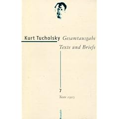 Gesamtausgabe Texte und Briefe. Band 7: Texte 1925: Bd. 7