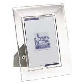Oneida Quadro 4-by-6-Inch Crystal Picture Frame