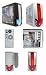 Electronics : Raidmax Sagitta Black Mid-Case & 450 W PS #ATX-921W - Black/Silver