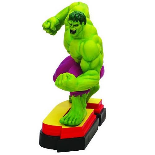  Avengers Resin Figures - Hulk on Letter Base "G"