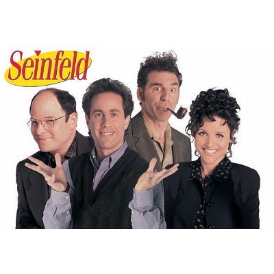Seinfeld Cast Television Sitcom Series Poster 24x36