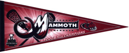 Buy Colorado Mammoth 2006 NLL Lacrosse Champions Pennant by Wincraft