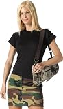 Woodland Camouflage Womens Short Mini Skirt
