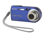 Electronics : Sony DSC-P100 Blue + Memory Stick 128 Mb + Battery NP-FR1 Equivalent
