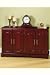 Queen Anne Four-door Lowboy With Wood Doors