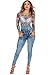 Sexy High Waisted Butt Lifting Levanta Cola Colombian Design Skinny Jeans 10487C