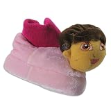 Nickelodeon - Infant Girls Dora The Explorer Bootie Slippers, Pink
