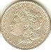 1890 O Morgan Silver Dollar