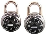 Master Lock 1500T Combination-Alike Locks, 2-Pack