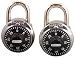 Master Lock 1500T Combination-Alike Locks, 2-Pack
