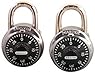 Master Lock 1500T Combination-Alike Locks, 2-Pack