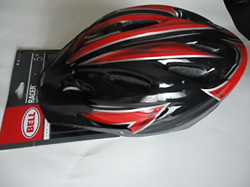 Bell Racer Little Sport Age 5+ Helmet Black and Red Smart Fit Easy Adjusting System
