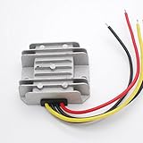 Dowonsol アルミニウム殻12V/24V 転5V 10A 50W トランス自動車直流コンバータ密封防水 ナビゲーション電源  DC-DCコンバーター  変換器 変圧器