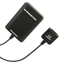 Monster iSlimCharger AC Wall Charger with USB Connection for iPod (Black)