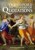 The Oxford Dictionary of Quotations