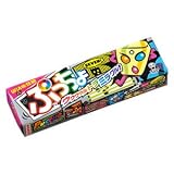 Soft Yogurt Chewy Taffy Candy with Colorful Gummies - Puccho Ultra Miracle - By Uha From Japan 10 Pcs